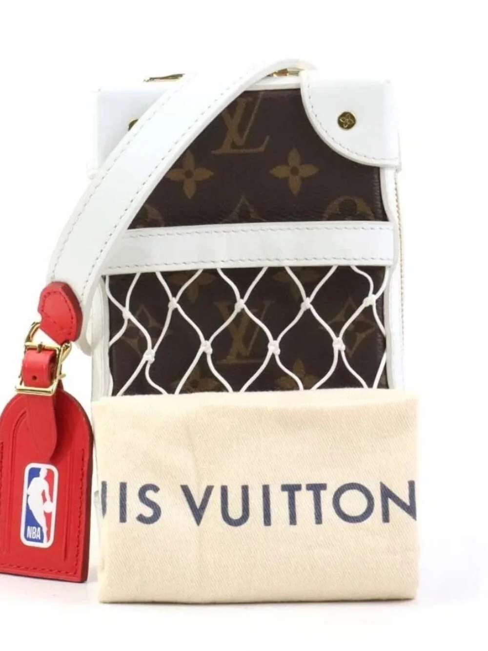 LOUIS VUITTON LV×NBA Soft Trunk Phone Box Body Bag